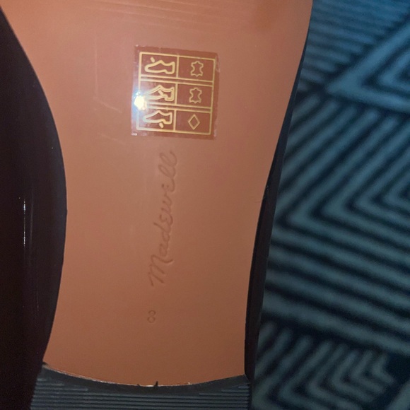 Madewell Glossy Brown Flats - Picture 5 of 6